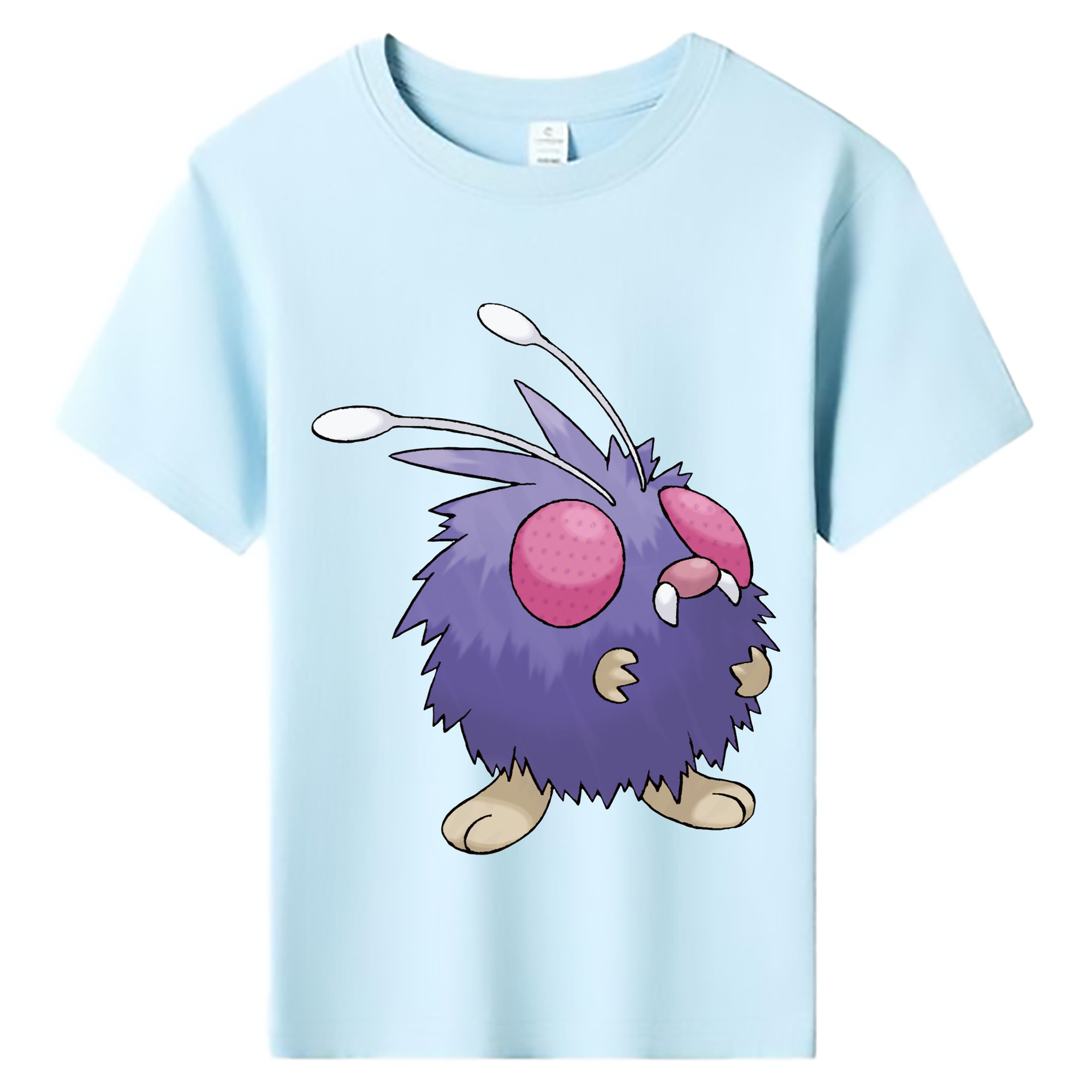 （画像用） ポケットモンスター Pokémon 綿100％キッズTシャツ（フロントプリント）
